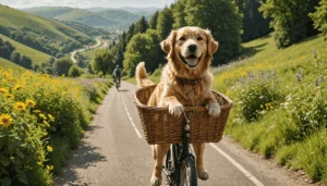 les aventures de mon chien à vélo sur la dolce via : un récit plein de conseils